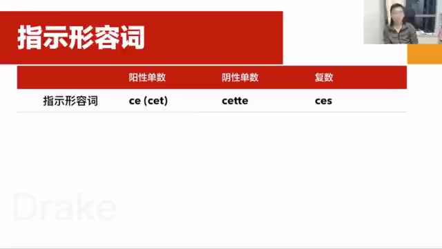 11. 指示形容词ce_cette_cet_ces