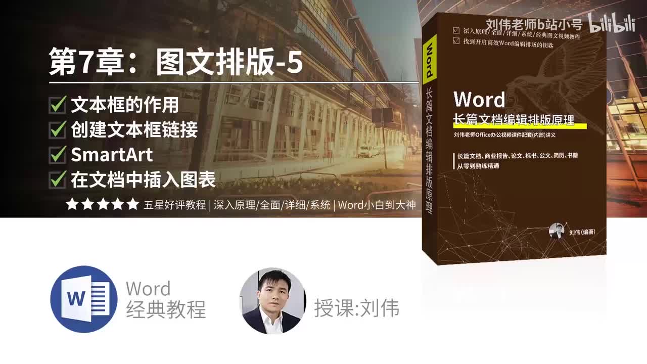 0705-文本框的作用加创建文本链接加SmartArt加图表