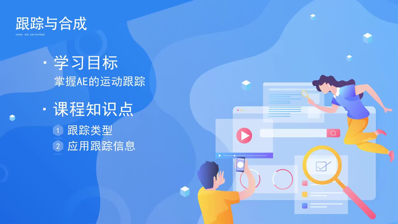 【AE基础篇】运动跟踪字幕版