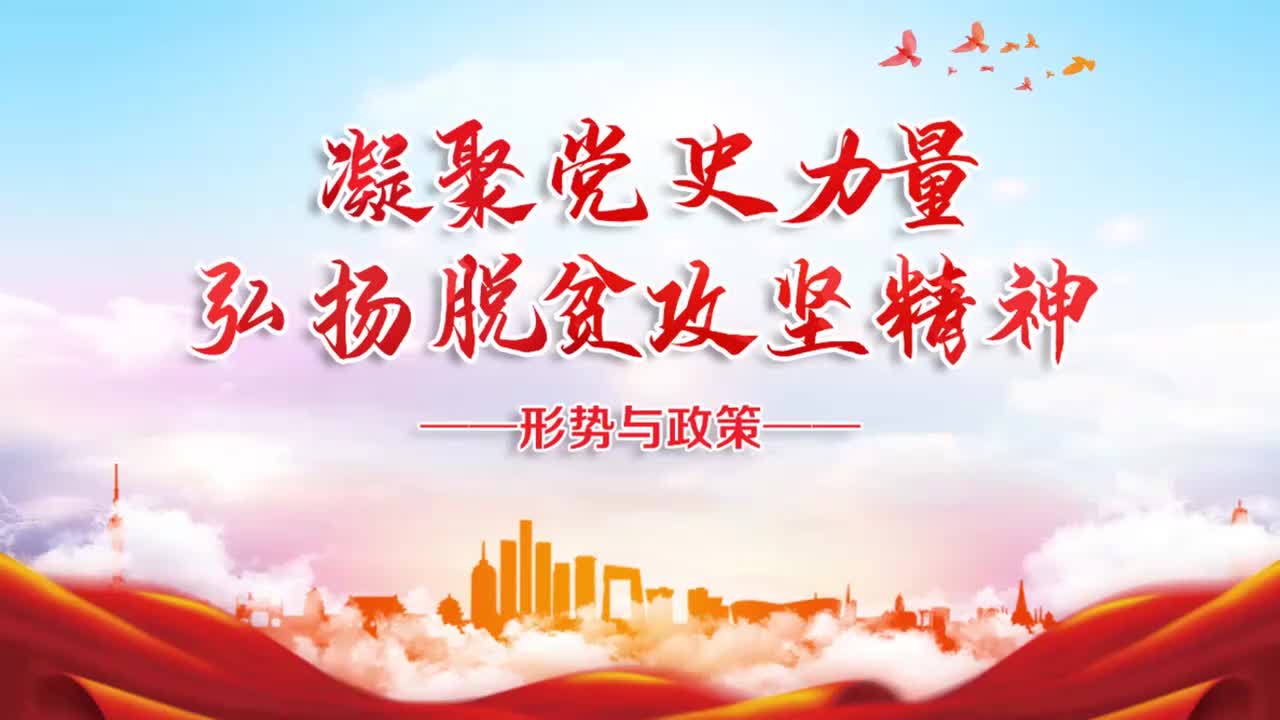 《形势与政策》第二届教学展示活动 脱贫攻坚精神韩雪 东北农业大学