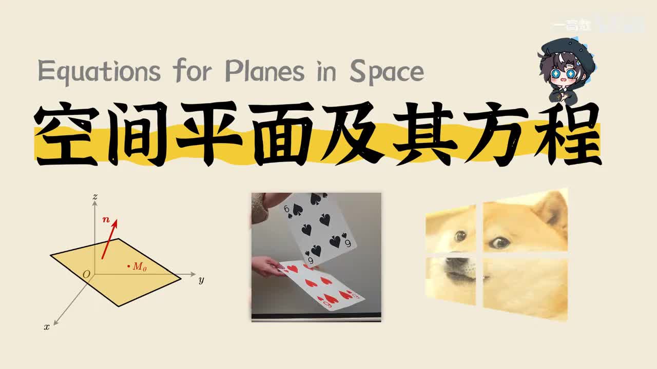 8-3 平面及其方程
