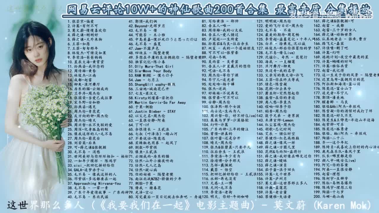 157. 莫文蔚-这世界那么多人