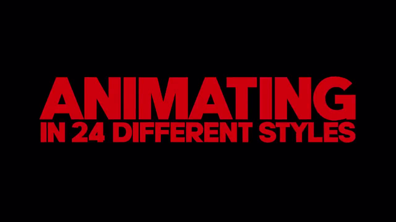 “我以24种不同的风格制作了一部动画”I Made an Animation in 24 Different Styles