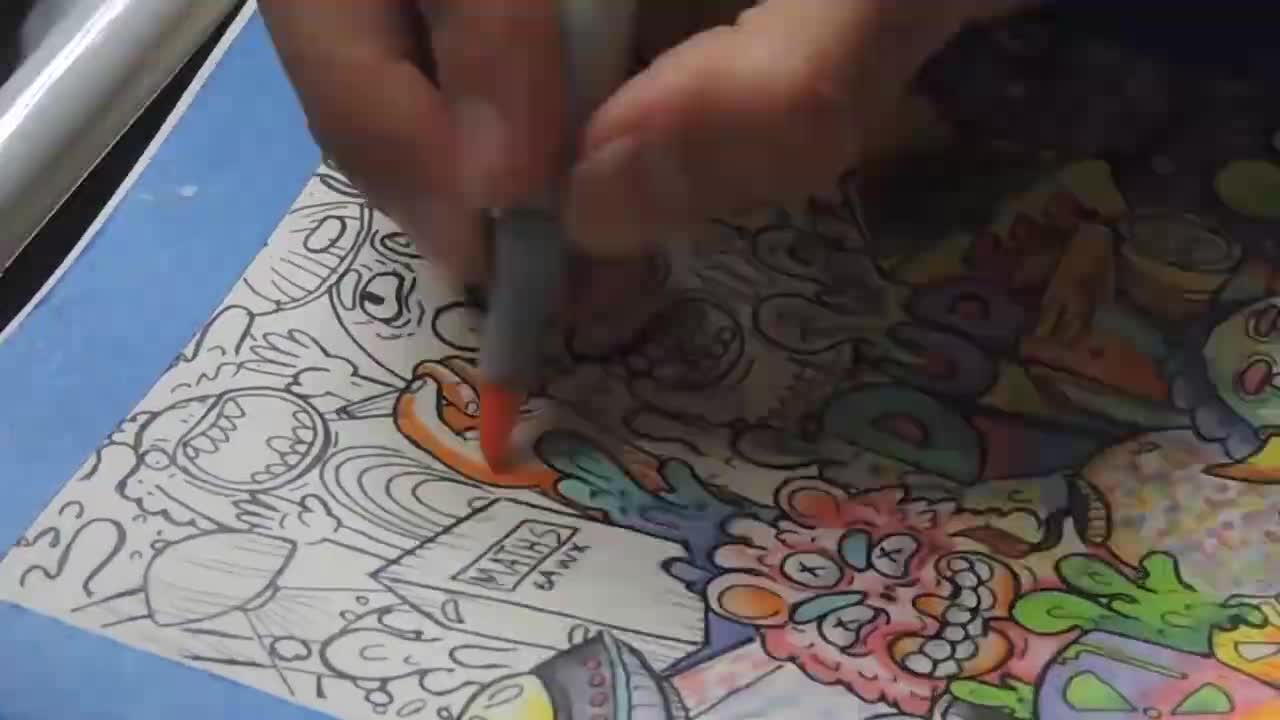 “粉彩色彩艺术挑战！”Pastel Color Art Challenge!