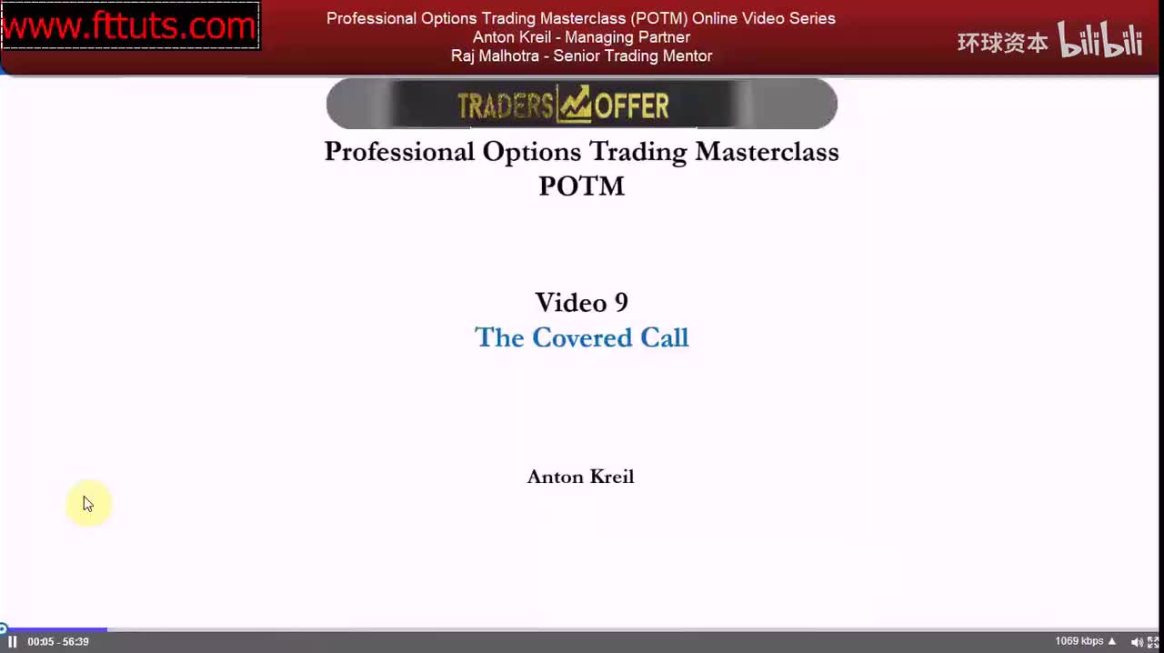 09. 看涨期权 The Covered Call