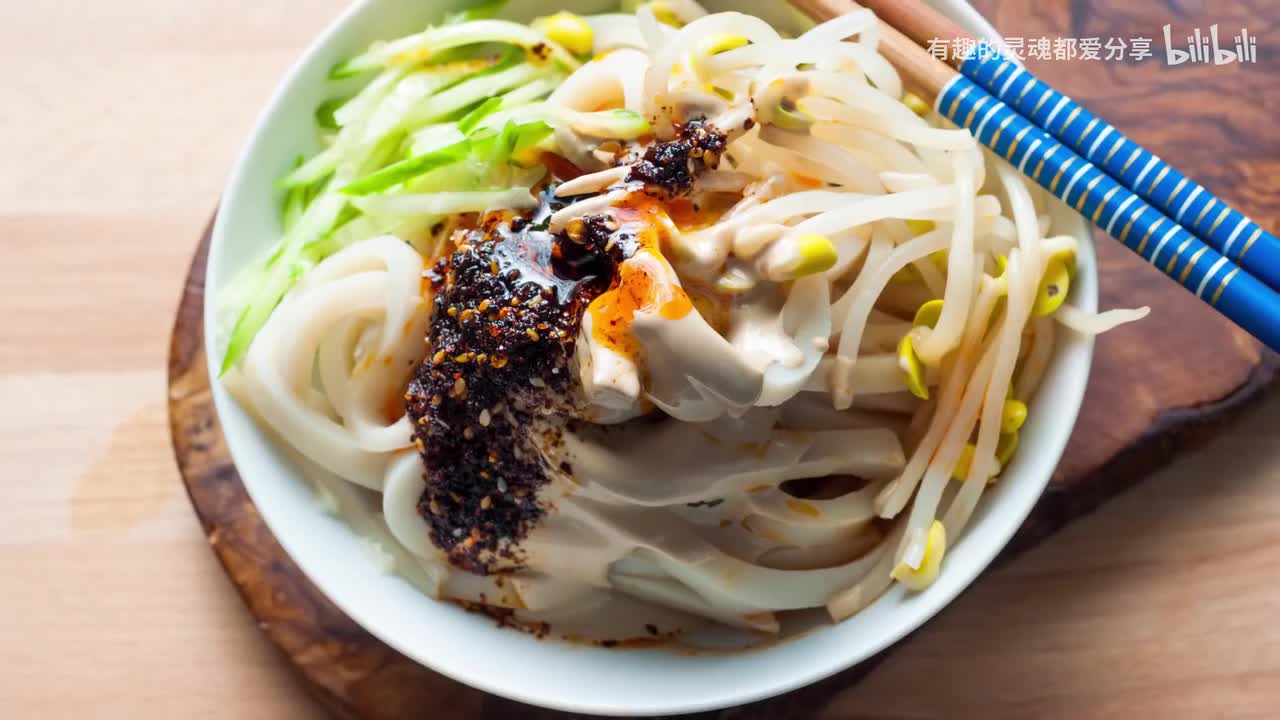 西安麻酱凉皮 简易凉皮的做法