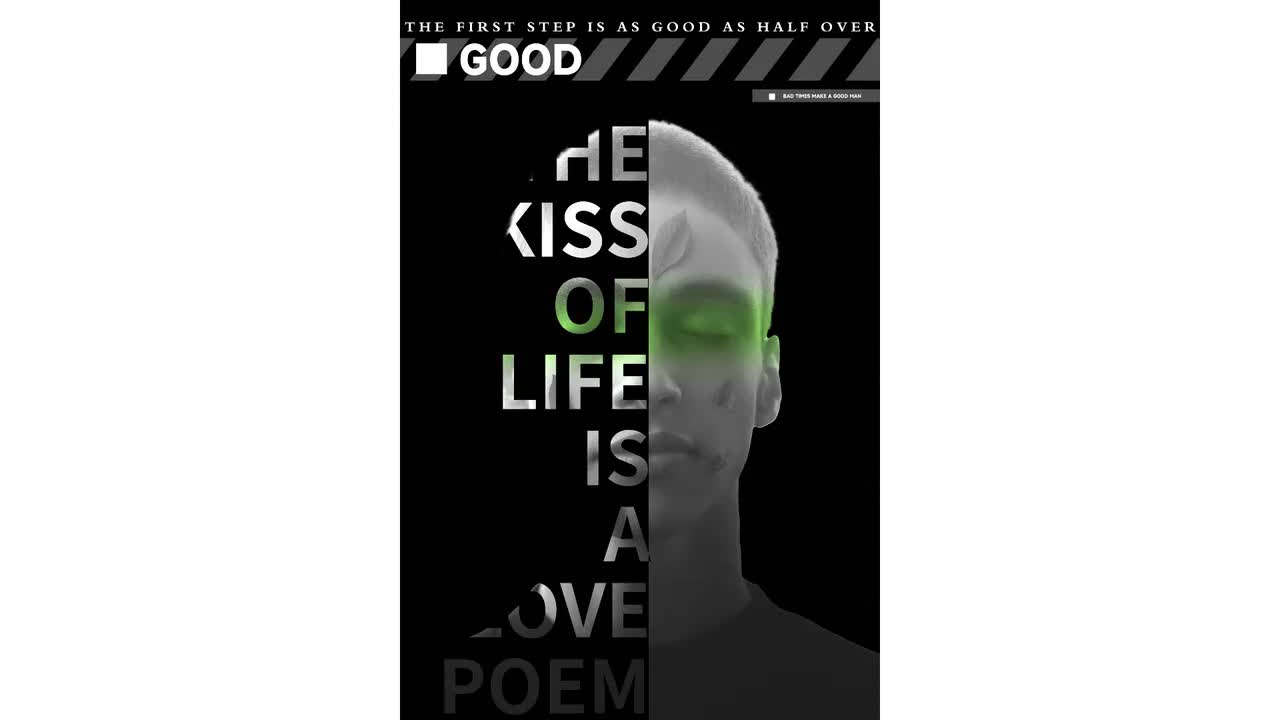 2.文字合成海报