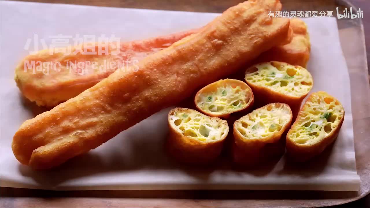灌蛋油条 油条简单做法