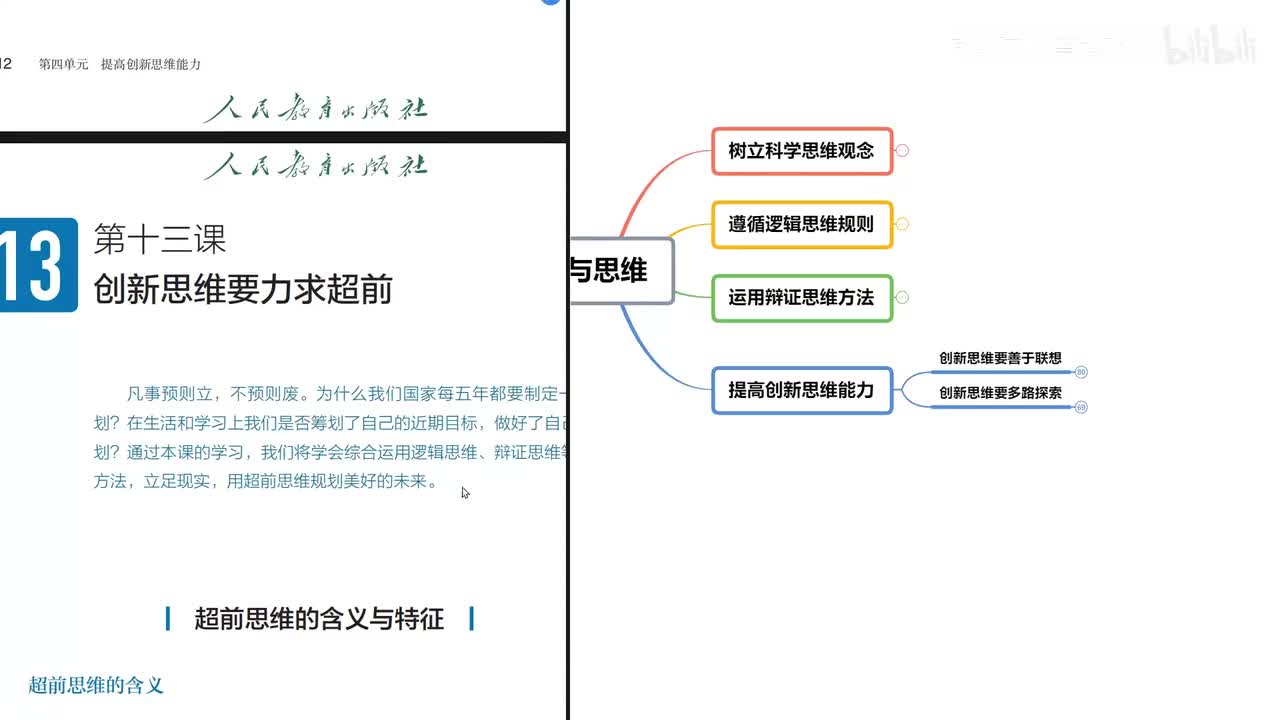 第13课 创新思维要力求超前（10分钟）