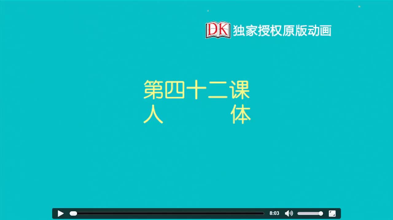 42 第四十二节：人体 1