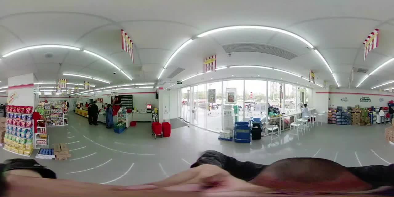 【360°全景】台台带你云逛东营西城万达711便利店C