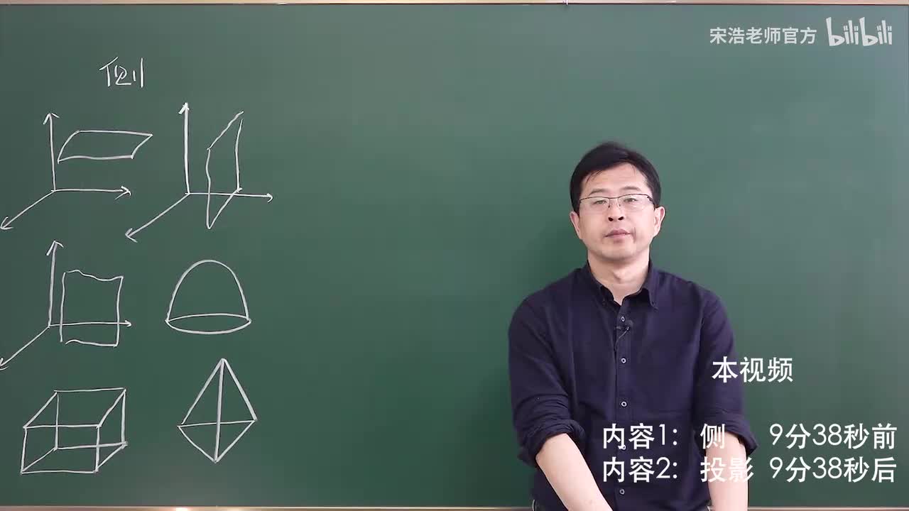 对坐标的曲面积分1（侧和投影）