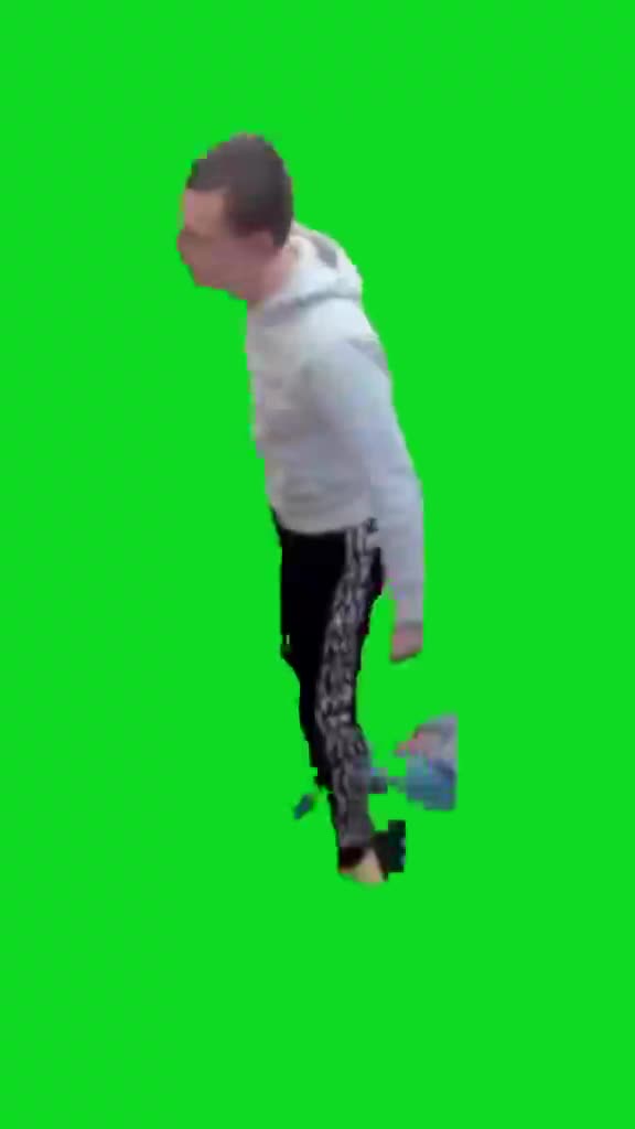 站立对左边说话