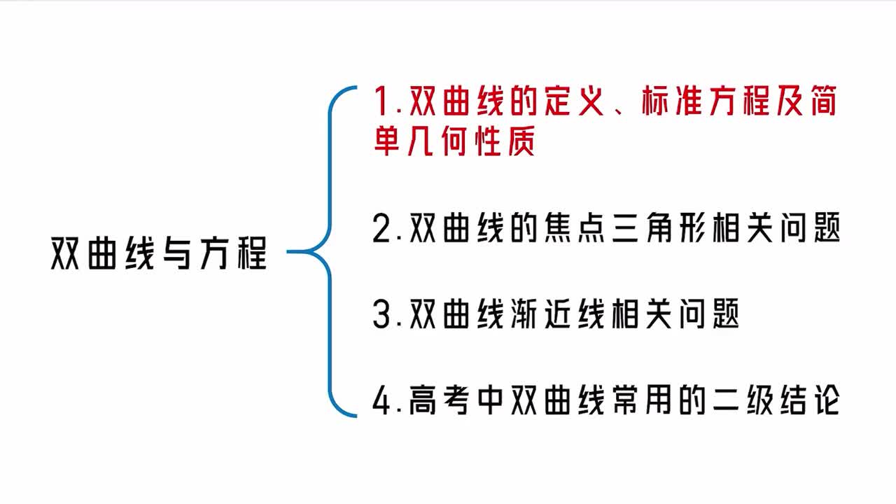 第10章】模块4】1双曲线的定义、标准方程及简单几何性质