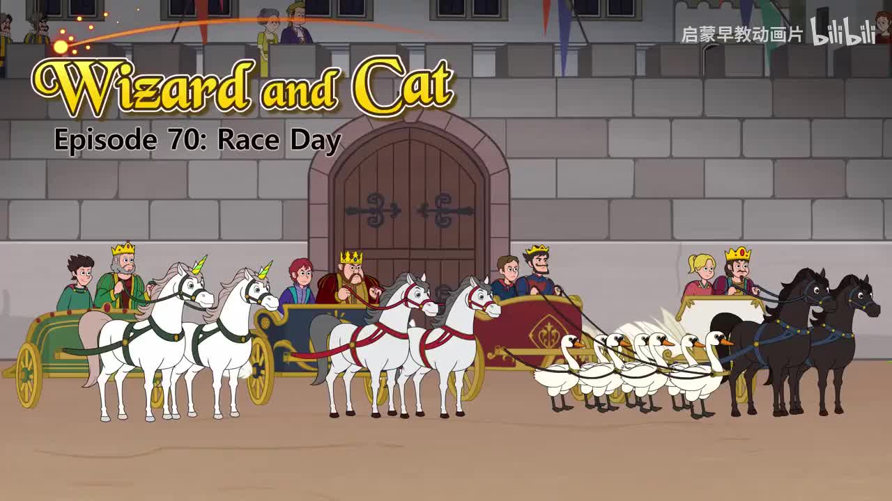 070_Wizard and Cat 70_Race Day