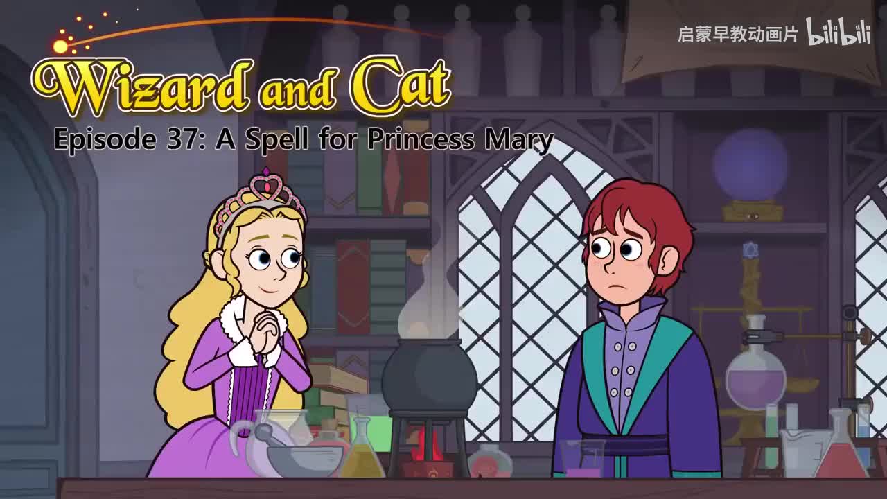 037_Wizard and Cat 37_A Spell for Princess Mary
