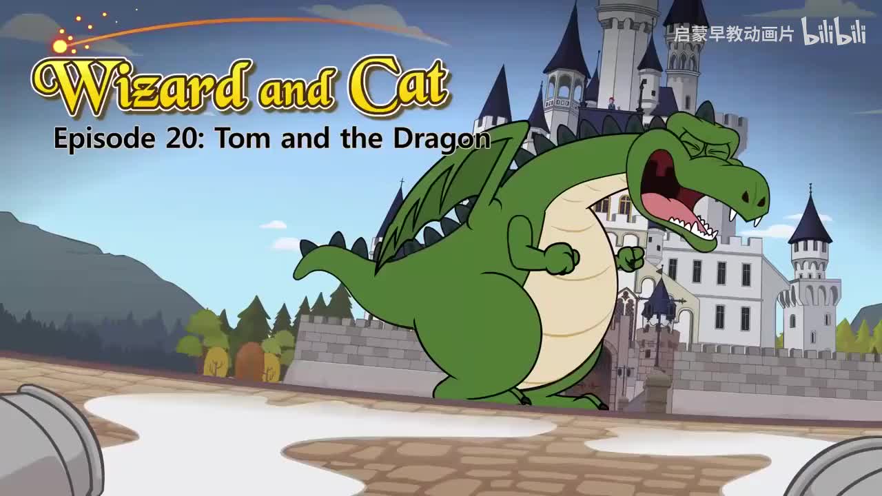 020_Wizard and Cat 20_Tom and the Dragon