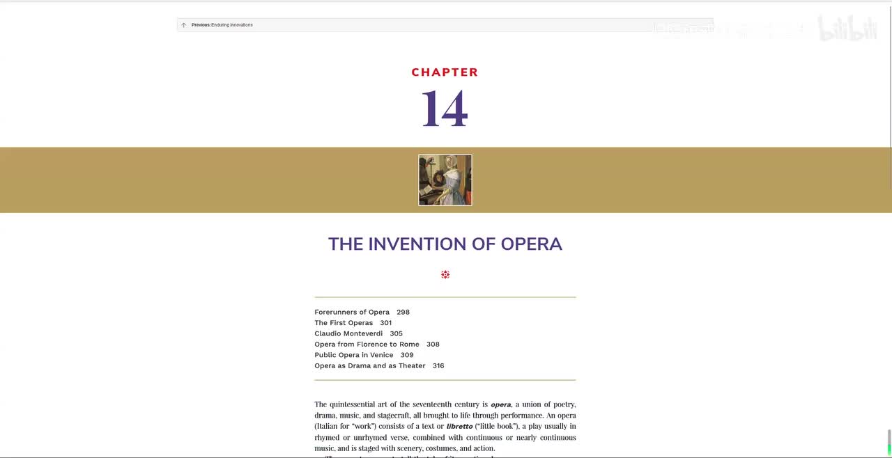 第14章：歌剧的发明