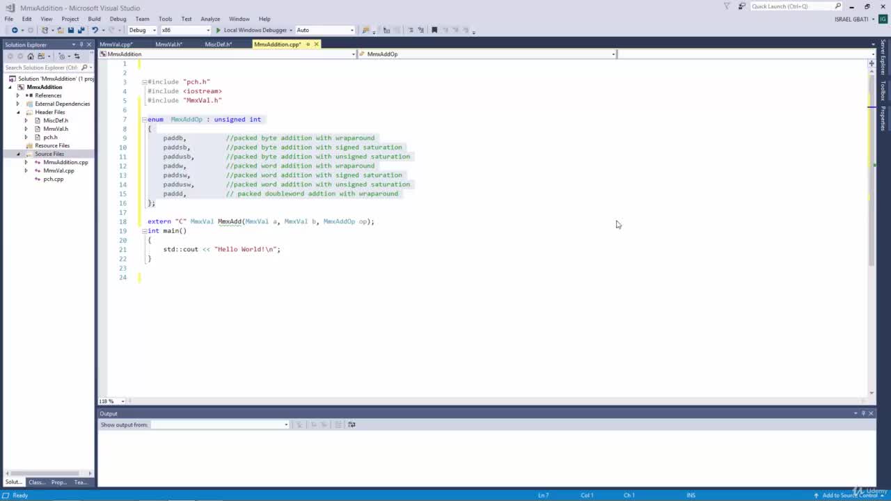 14-004 Coding SIMD Arithmetic with Packed Data using MMX Registers (Part II)