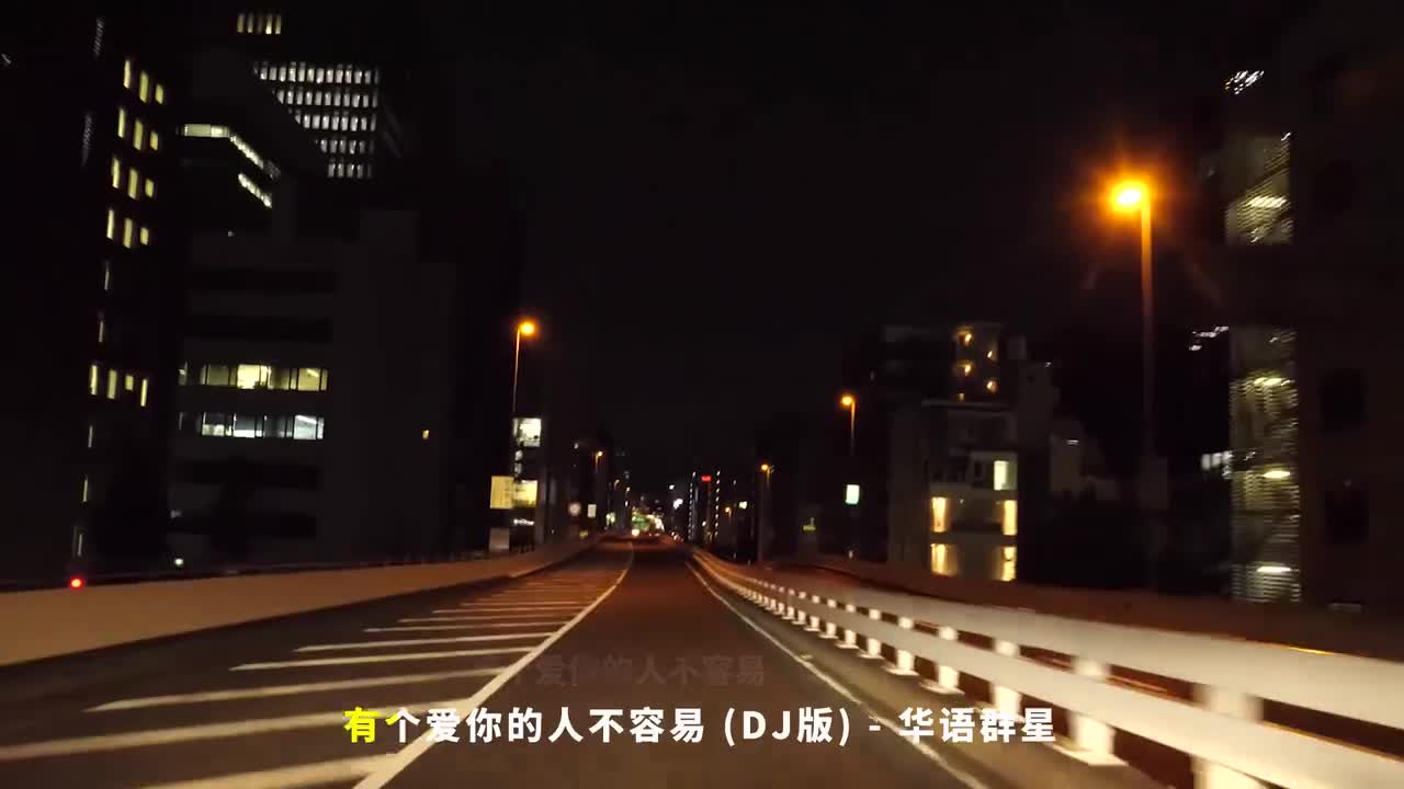 041. 有个爱你的人不容易 (DJ版) - 华语群星