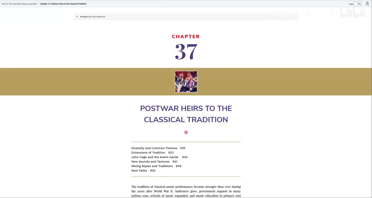 第37章：战后继承到经典传统