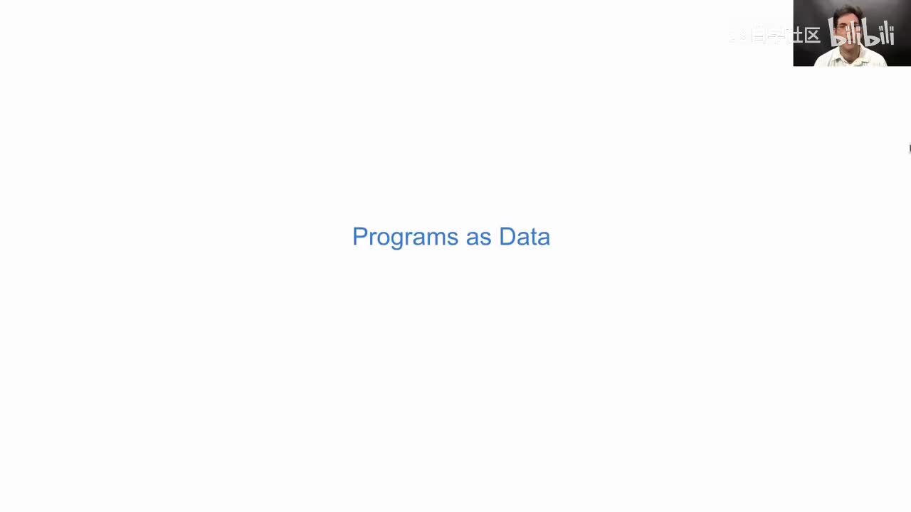 Lecture 33 Programs as Data-en