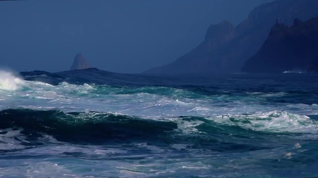 汹涌的海浪 浪花 大海 #3146