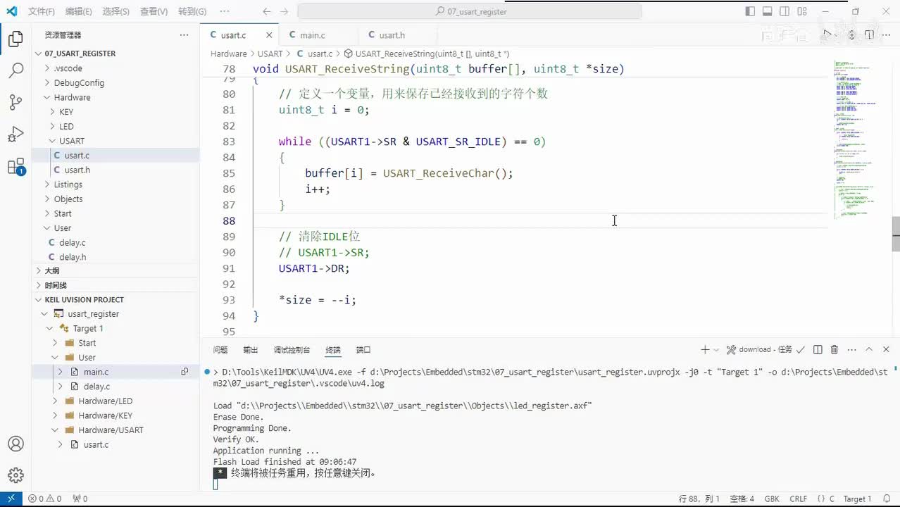 067_USART_问题解答_状态位的置位和清除