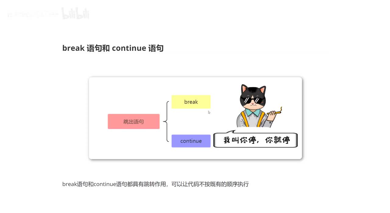 057_break语句和continue语句.