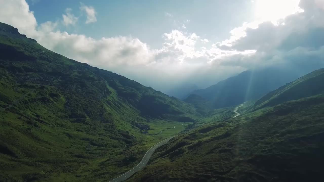 连绵的青山 道路 #1168