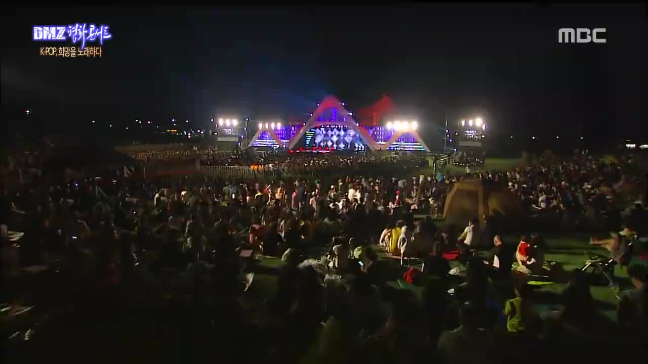 140817 Rainbow Blaxx - Cha Cha (MBC DMZ Peace Concert)