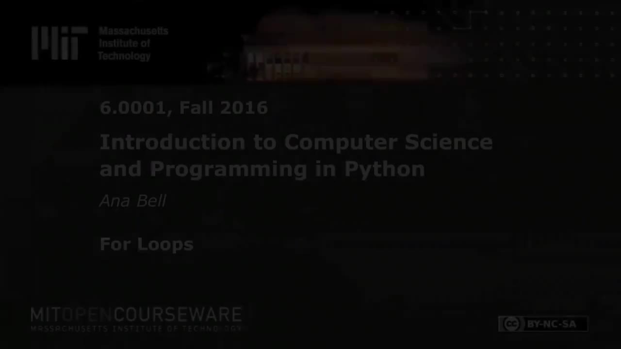 11.第10讲 For Loops