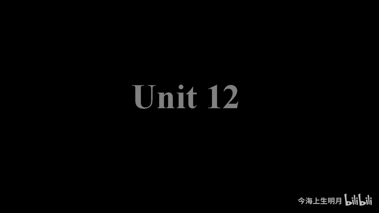 九年级Unit 12 单词