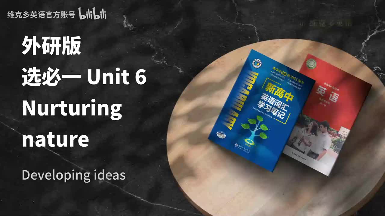 选必一unit6 - Developing ideas