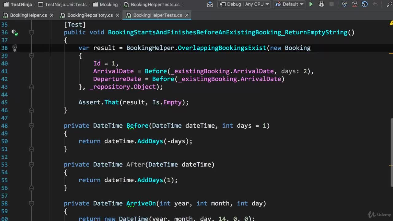 073 Writing the Second Test