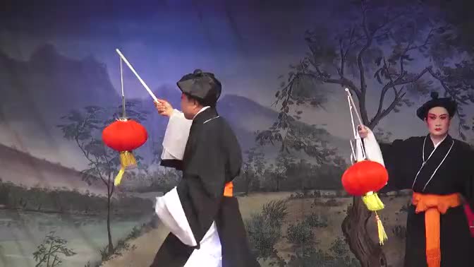 金银扬 扬剧《金钗记》，集锦 张爱华 翟金银 文红江都拍摄_高清