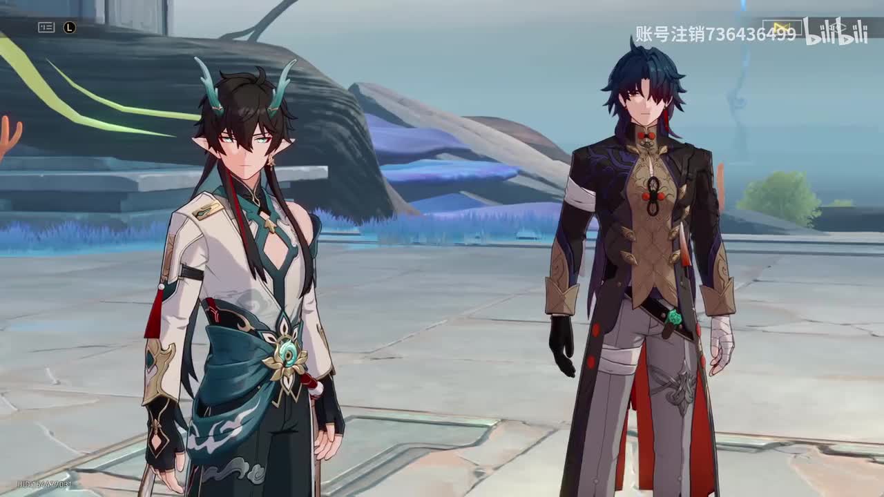1.2-7主线剧情【螣蛇无穴，旧梦亡阙】临走前的同框