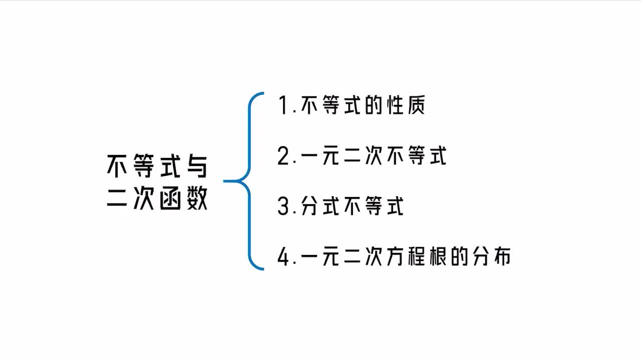 【第2章】【模块1】不等式与二次函数