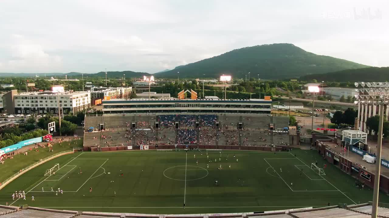 足球场 航拍空镜 #3602