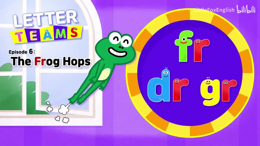 6-006 The Frog Hops (fr, dr, gr).