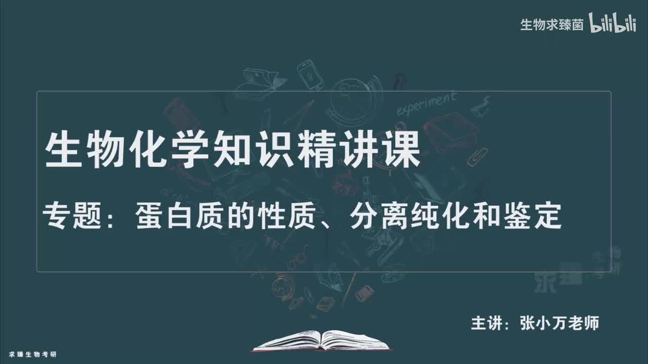 [专题05] 考点01：蛋白质在水溶液中的行为