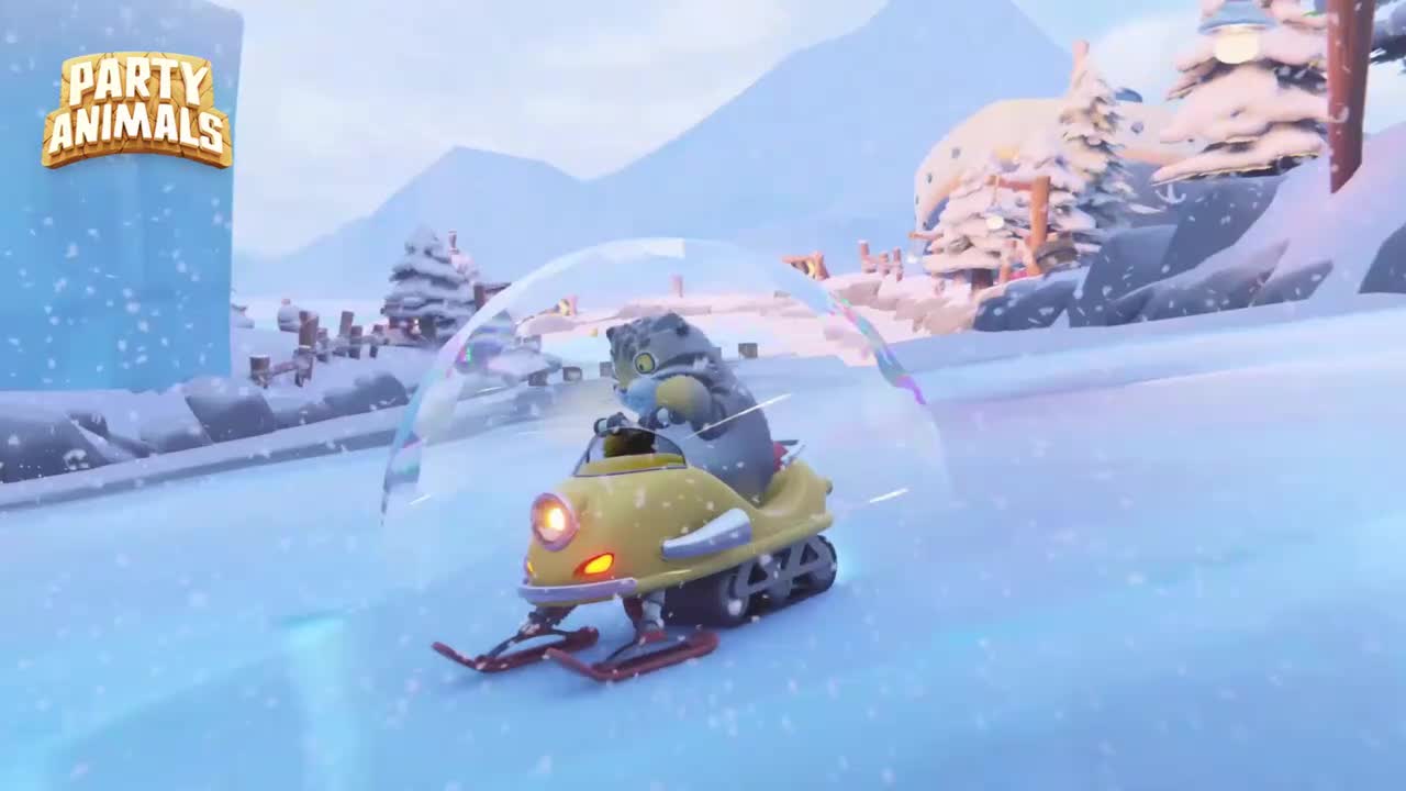 【猛兽卡丁车】雪村 最后一圈