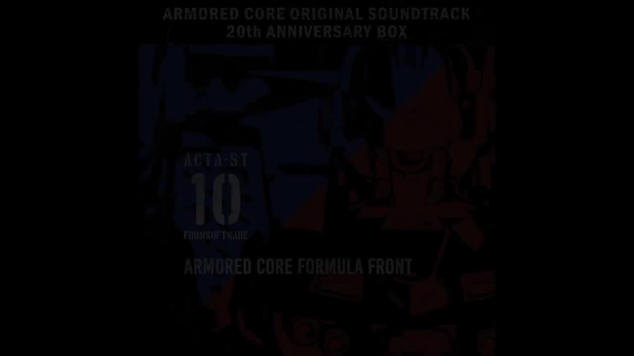 Disc 10 ARMORED CORE FORMULA FRONT