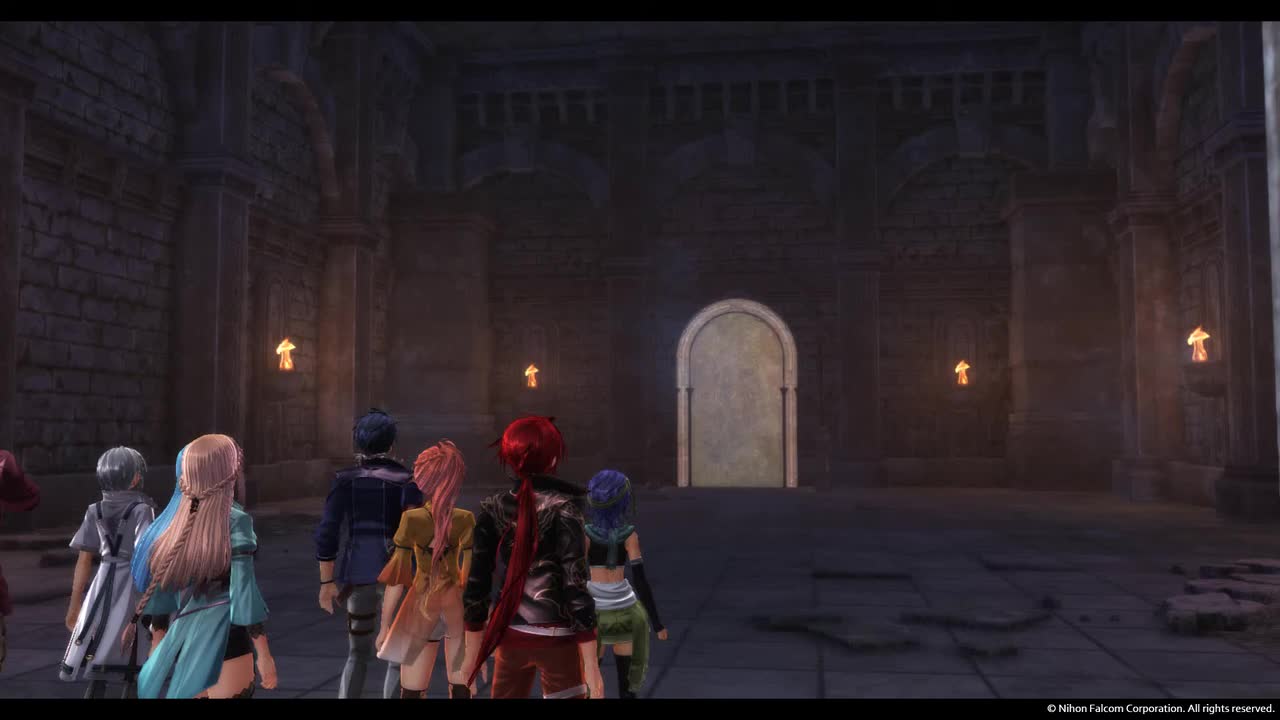 36. 黒の庭城・玄関口