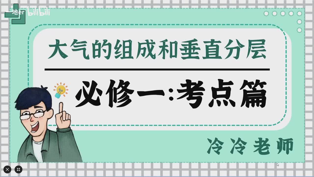 2-1【考点】大气的组成和垂直分层