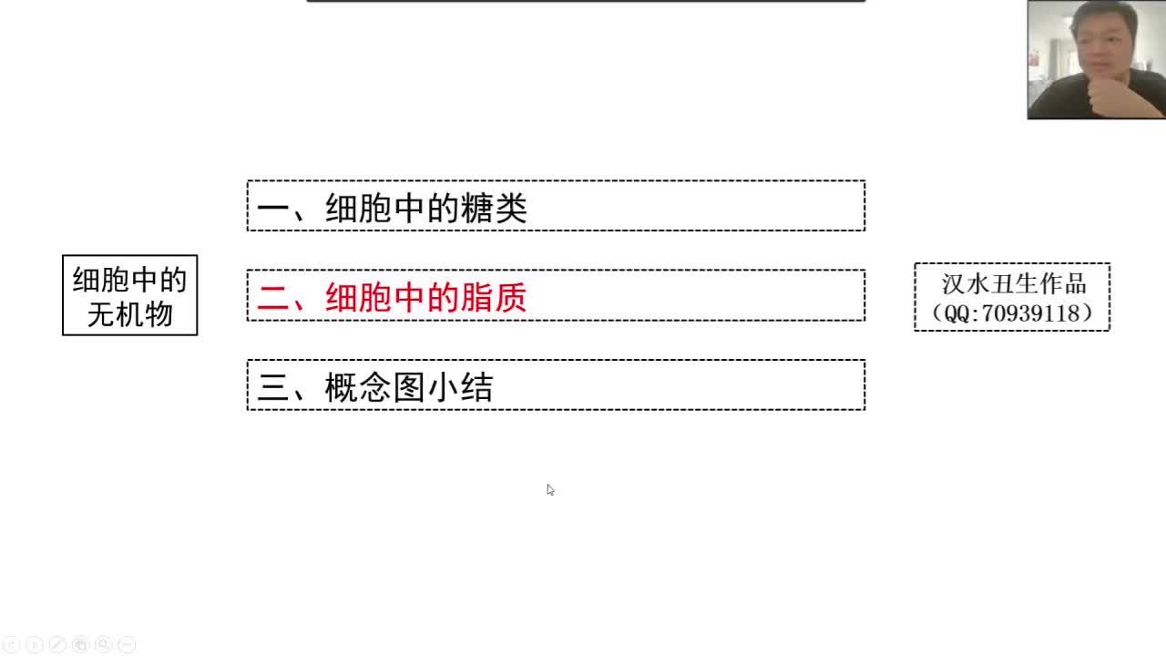 必修1第二章第3节：糖类和脂质（3-2）脂质