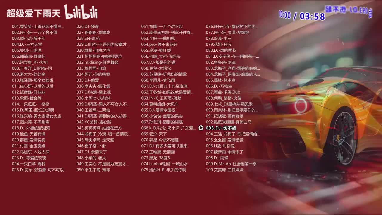093.DJ-伤不起