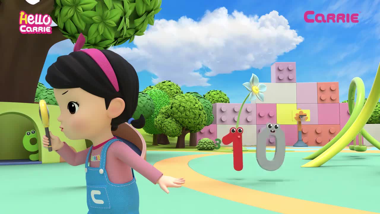 07. Number song9️ Find hidden numbers _ 123 song _ Hello Carrie Kids Song