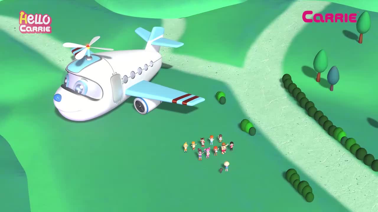 13. Sky Diving Numbers Song l Learn 1 to 10