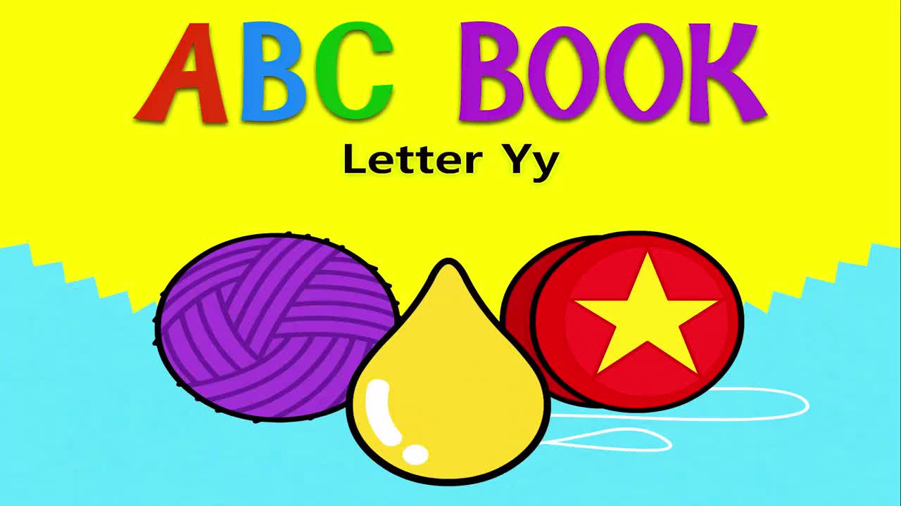 英文【ABC Book】025 Letter Yy